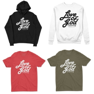 SCRIPT LOGO – LOVE OF GOD CLOTHING
