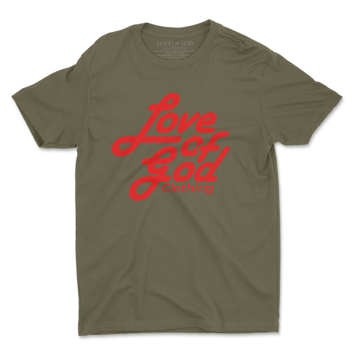 SCRIPT T (RED FONT) (5 COLORS)