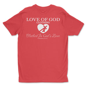 HEART T (WHITE LOGO) (6 COLORS)