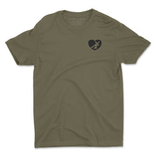 Load image into Gallery viewer, HEART T (BLACK LOGO) (6 COLORS)