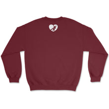 Load image into Gallery viewer, BAR SWEATSHIRT BURGANDY