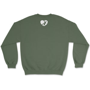 BAR SWEATSHIRT OLIVE