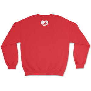 BAR SWEATSHIRT RED