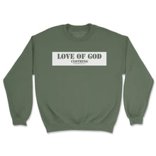 Load image into Gallery viewer, BAR SWEATSHIRT OLIVE