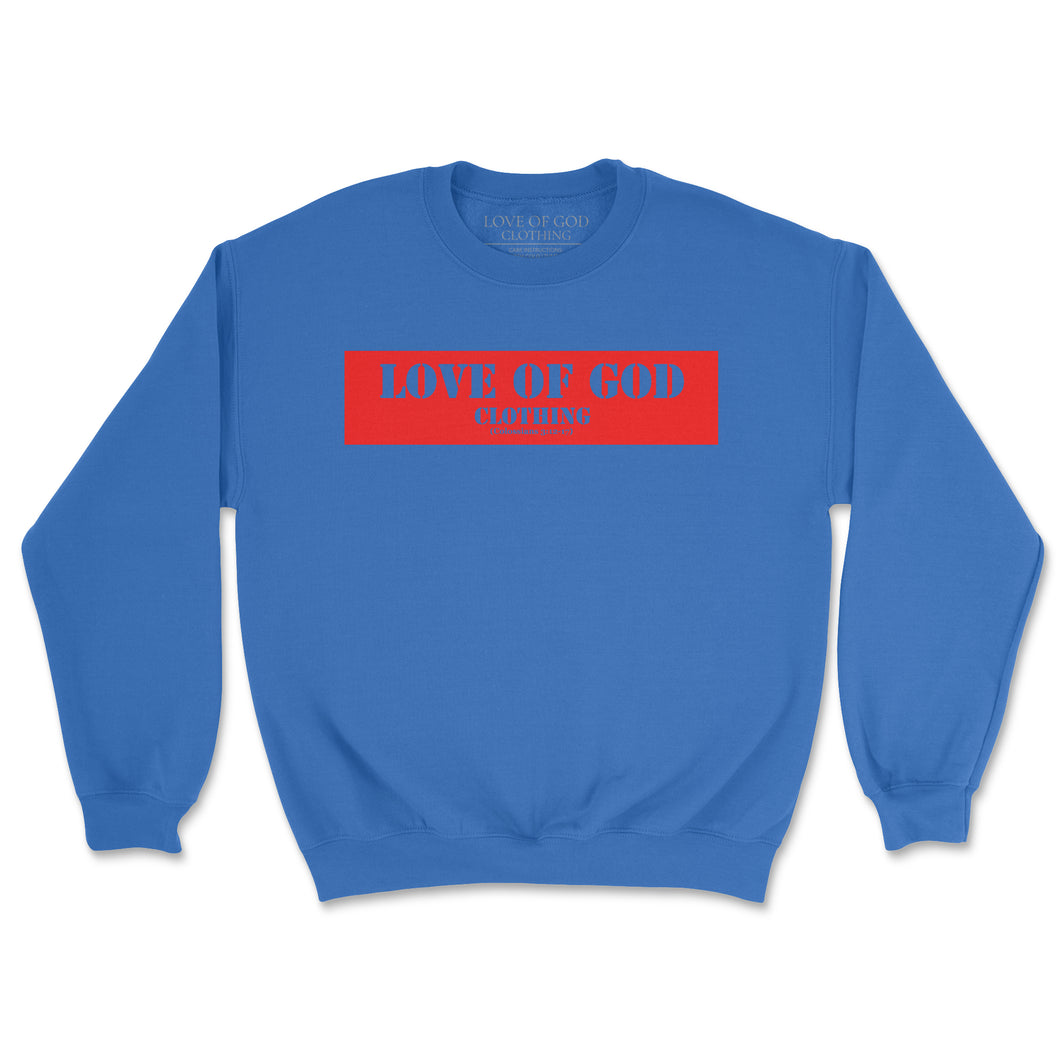 BAR SWEATSHIRT ROYAL