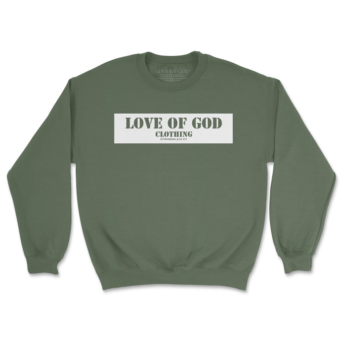 BAR SWEATSHIRT OLIVE