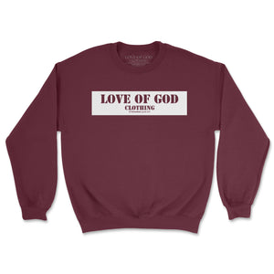 BAR SWEATSHIRT BURGANDY