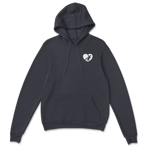 HEART HOODIE NAVY