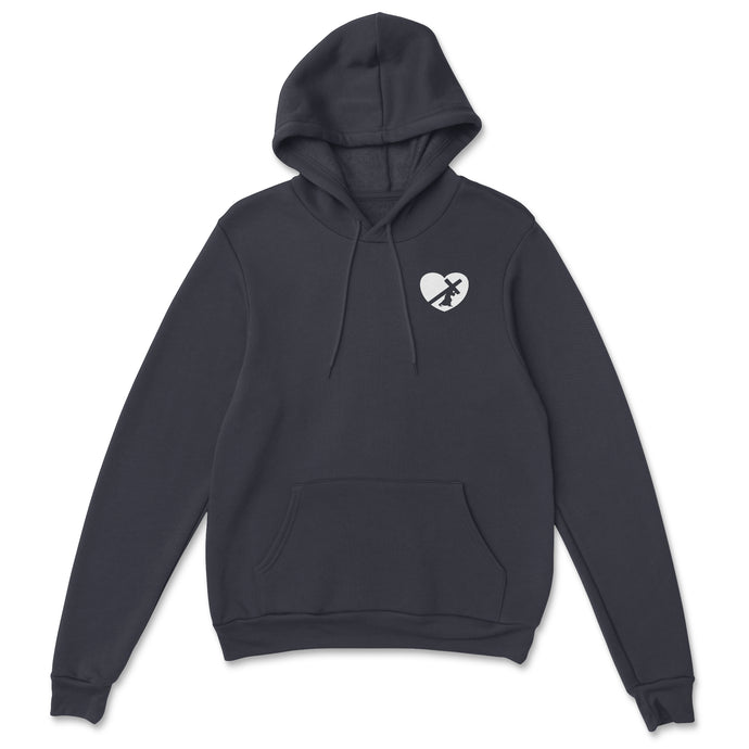 HEART HOODIE NAVY