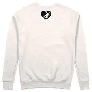 SCRIPT DESIGN SWEATER BLACK LOGO (7 COLOR OPTIONS)