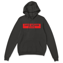 Load image into Gallery viewer, BAR HOODIE BLACK