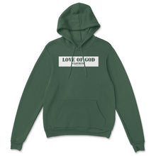 Load image into Gallery viewer, BAR HOODIE FOREST GREEN