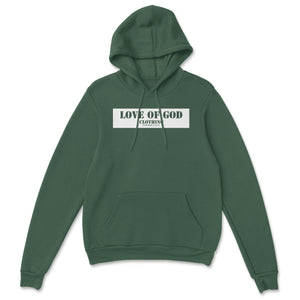 BAR HOODIE FOREST GREEN