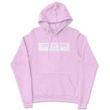 Load image into Gallery viewer, WHITE BAR HOODIE (7 COLOR OPTIONS)