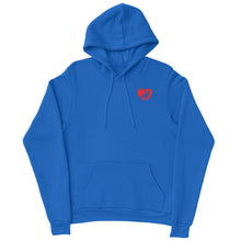 Load image into Gallery viewer, HEART HOODIE RED LOGO (6 COLOR OPTIONS)