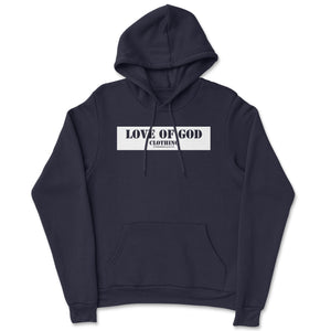 WHITE BAR HOODIE (7 COLOR OPTIONS)