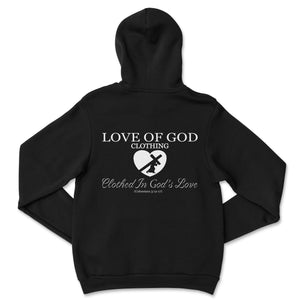 HEART HOODIE WHITE LOGO (7 COLOR OPTIONS)