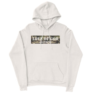 CAMO BAR HOODIE (4 COLOR OPTIONS)