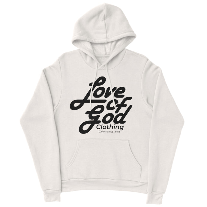 SCRIPT HOODIE BLACK LOGO (6 COLOR OPTIONS)