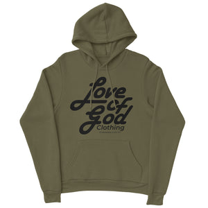 SCRIPT HOODIE BLACK LOGO (6 COLOR OPTIONS)