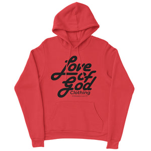 SCRIPT HOODIE BLACK LOGO (6 COLOR OPTIONS)