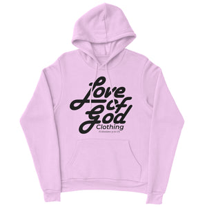 SCRIPT HOODIE BLACK LOGO (6 COLOR OPTIONS)