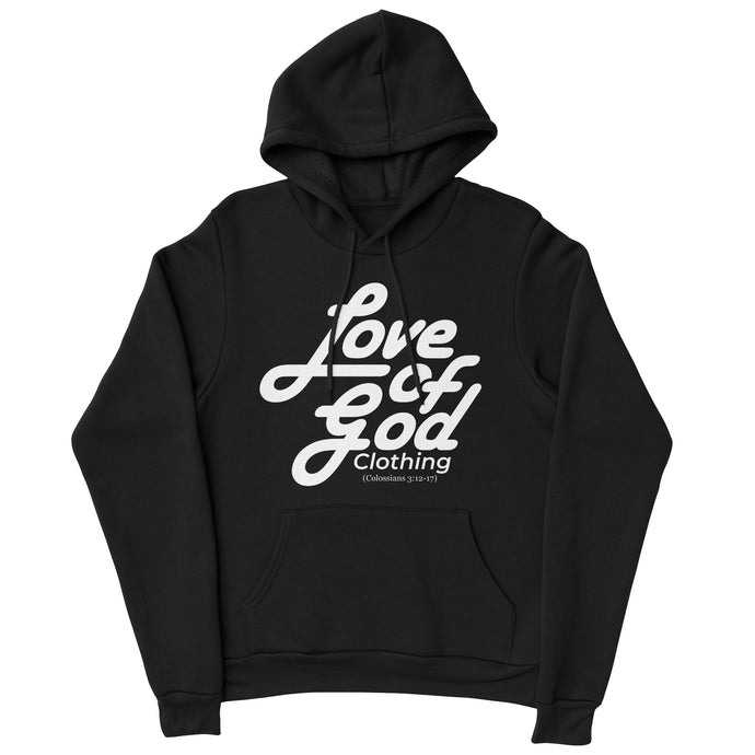 SCRIPT HOODIE WHITE LOGO (7 COLOR OPTIONS)