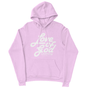 SCRIPT HOODIE WHITE LOGO (7 COLOR OPTIONS)