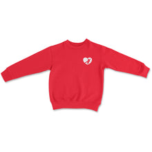 Load image into Gallery viewer, TODDLER HEART LOGO SWEATSHIRT