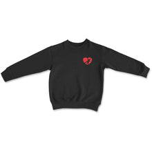 Load image into Gallery viewer, TODDLER HEART LOGO SWEATSHIRT