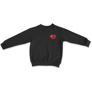 TODDLER HEART LOGO SWEATSHIRT