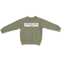 Load image into Gallery viewer, TODDLER BAR LOGO SWEATSHIRT