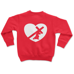 TODDLER BAR LOGO SWEATSHIRT