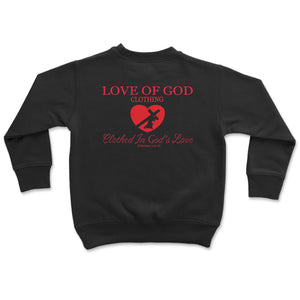 TODDLER HEART LOGO SWEATSHIRT