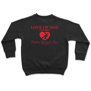 TODDLER BIG HEART LOGO SWEATSHIRT