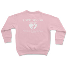 Load image into Gallery viewer, TODDLER HEART LOGO SWEATSHIRT