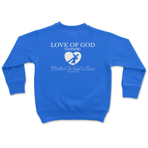 TODDLER HEART LOGO SWEATSHIRT