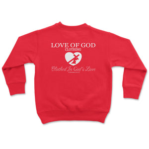 TODDLER BIG HEART LOGO SWEATSHIRT