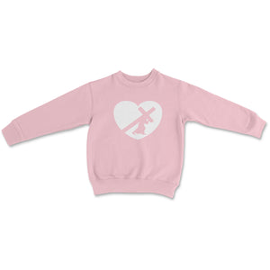 TODDLER BIG HEART LOGO SWEATSHIRT