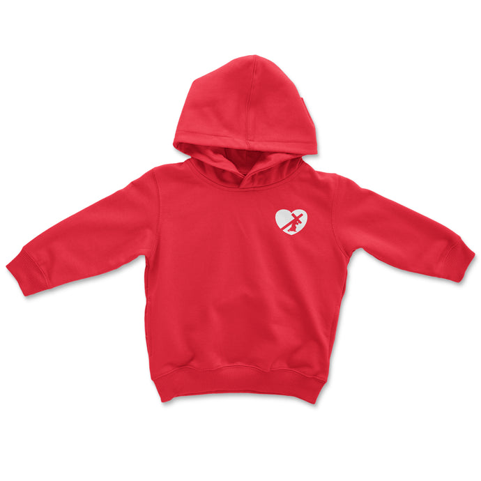 TODDLER HEART LOGO HOODIE