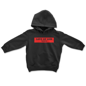 TODDLER BAR LOGO HOODIE