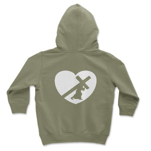 TODDLER BAR LOGO HOODIE