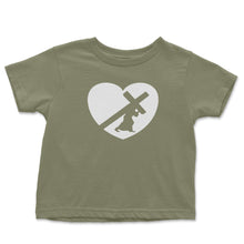 Load image into Gallery viewer, TODDLER BIG HEART LOGO T