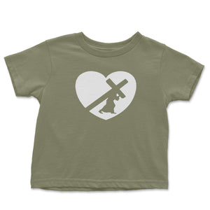 TODDLER BIG HEART LOGO T