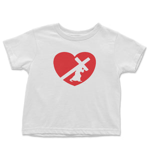 TODDLER BIG HEART LOGO T