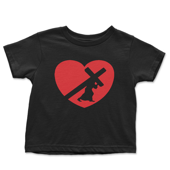 TODDLER BIG HEART LOGO T