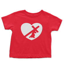 Load image into Gallery viewer, TODDLER BIG HEART LOGO T