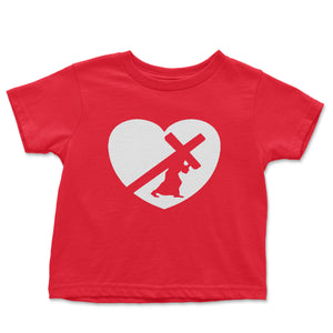 TODDLER BIG HEART LOGO T