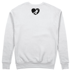 SCRIPT DESIGN SWEATER BLACK LOGO (7 COLOR OPTIONS)