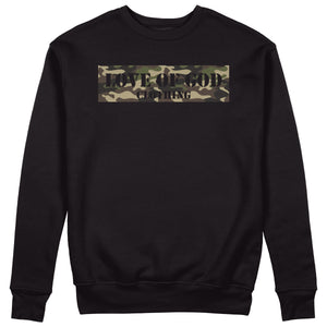 CAMO BAR SWEATER (5 COLOR OPTIONS)